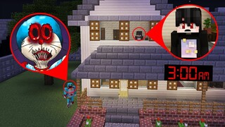 ถ้าเกิด!! แอบดูหนังตอนตอนตี3 แต่กับเจอ ผีโดเรม่อน - (Minecraft สิ่งแปลกๆ)