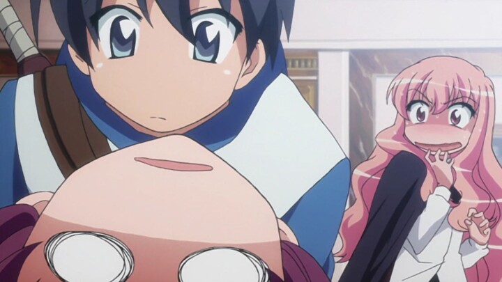 Trong anime, nam chính bị hôn trước cửa chính cung: Lão công, xin hãy nói gì đó đi!