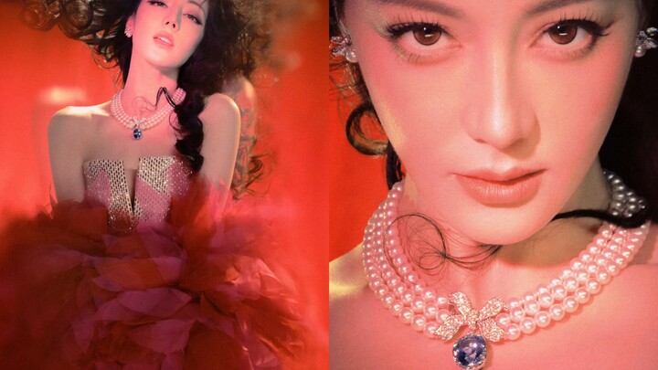 Wow, the studio really splurged to have Liu Zongyuan shoot Dilraba’s birthday photoshoot—this Showa‑