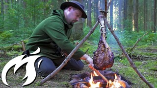 German BBQ Bro: Forest-Fired XXL-Sized Mega Beef Steak