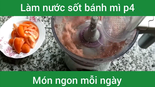 Làm nước sốt bánh mì p4
