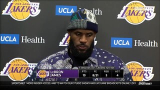 LeBron: “I thought we had an edge tonight, we just didn’t make shots.”