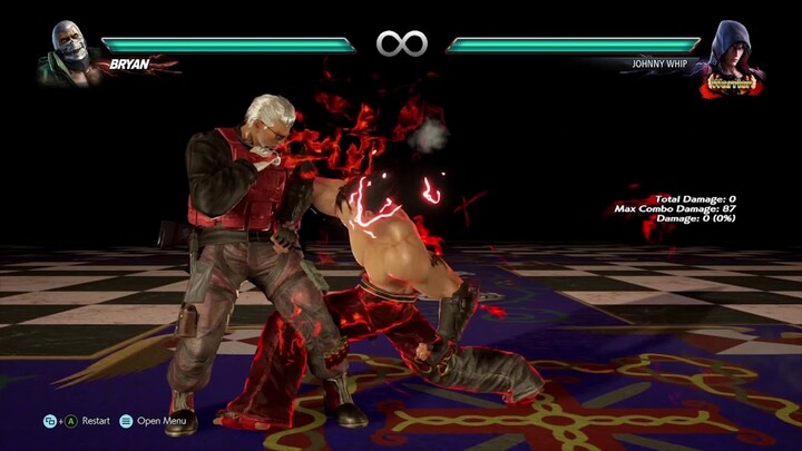 Tekken 7 Jin and Diablo Jim Combos (no walls)