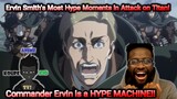 Erwin Smith's Most Hype Moments in Attack On Titan! Ervin is the GOAT!