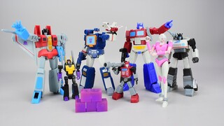 奥迪双钻AAE系列变形金刚盲盒第一弹玩具开箱