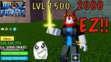 Noob to Pro MAX LVL 2000 | FASTEST GUIDE in BLOX FRUIT | UPDATE 15