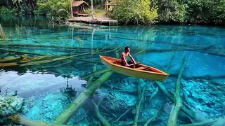 Danau terjernih di dunia..🤩😮😎