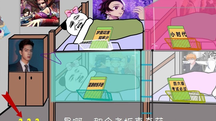 Các chàng trai lên ý tưởng cho cuộc nói chuyện trước khi đi ngủ của các cô gái