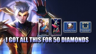 CLAIM YOUR FREE DRAWS TODAY - CHOU'S THE ROLLING THUNDER DRAW! MLBB