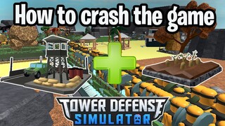 This Challenge Will Make The Game Crash! | Tower Defense Simulator | ROBLOX