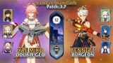 C0 Yae Miko Double Geo & C6 Bennett Burgeon | La Hoàn Thâm Cảnh Tầng 12 | Genshin Impact 3.7