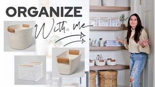 Best Closet Organization and STORAGE IDEAS ..if your linens look like mine, DO THIS IMMEDIATELY!!