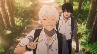 From a friend's perspective, the two of them fell behind at the courage contest, and suddenly they d