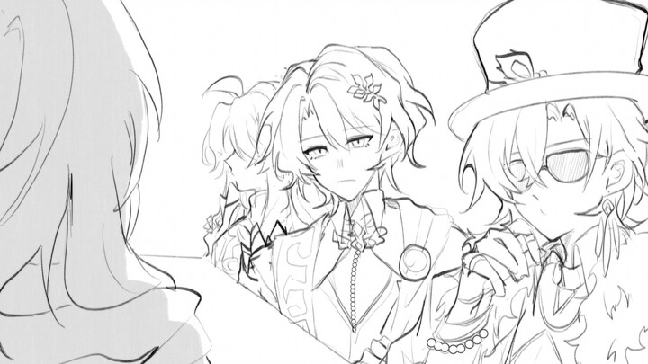 [Honkai: Star Rail Handwritten/Riichi] The Sandgold Magic Show