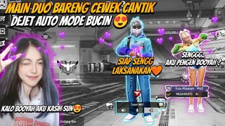 DUO SQUAD BARENG CEWEK CANTIK 😍, DEJET AUTO MODE BUCIN 😋.