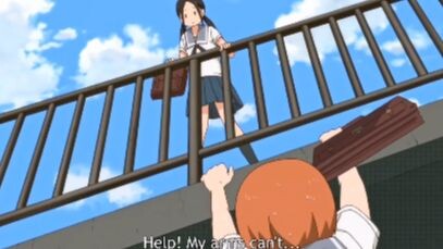 Shot on iphone meme but it's anime