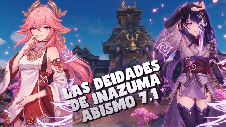 ¡EL PODER DEFINITIVO DE INAZUMA EN EL ABISMO 12! ⚔️ Genshin Impact 7.1
