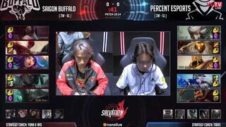 SGB vs PER (All Game) | Highlights VCS Mùa Hè 2020 | Saigon Buffalo vs Percent Esports