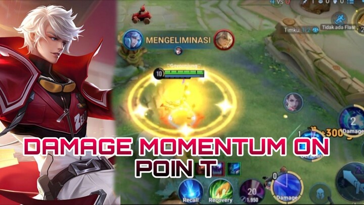 DAMAGE MOMENTUM ON POINT