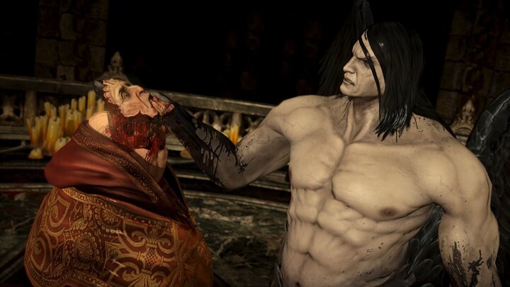 Castlevania - Lords of Shadow 2 satan boss battle
