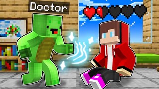 Helping My Friends as a DOCTOR JJ and Mikey In Minecraft Challenge (Maizen Mizen Mazien)