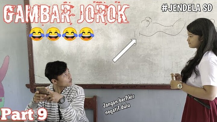 Video lucu sekolah-menggambar & menghafal😂😂| Jendela SD | Tiko Sausu