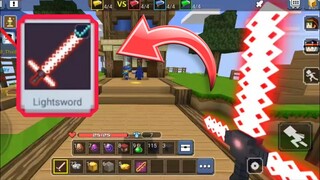 New Lightsword Skin in Bedwars Blockman Go