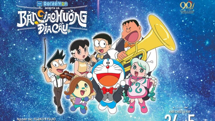 Doraemon Movie 43: Nobita và Bản Giao Hưởng Địa Cầu BẢN Lồng Tiếng (2024)