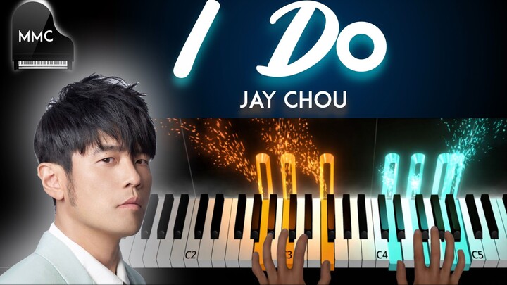 I Do by Jay Chou 周杰倫 piano cover/tutorial + sheet music + lyrics (auto caption by CAPTION BOLT)