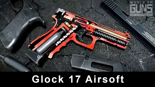 how does glock17 airsoft works