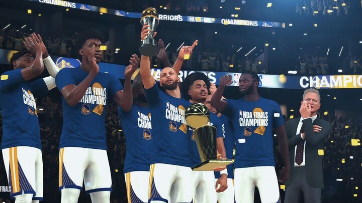The prophecy succeeded! ! 2022, Warriors Championship! ! ! Curry FMVP! ! !