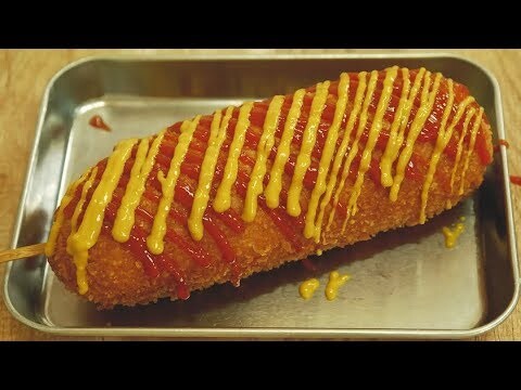 [sub]치즈 핫도그 만들기 Cheese corn dog recipe