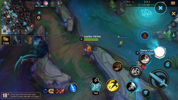 [LMHT-Tốc Chiến] One Champ Leesin gặp Idol Bão chơi khô máu luôn!