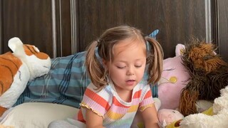 JADE TRỞ LẠI SAU VÀI NGÀY VẮNG BÓNG- MẸ ĐỌC TRUYỆN SƠN TINH- THUỶ TINH CHO JADE