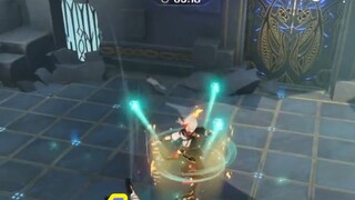 [ เก็นชินโอมแพกต์] Wan Ye 4 Dan Jump!