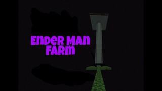 Minecraft Bedrock : Enderman Exp Farm Tutorial