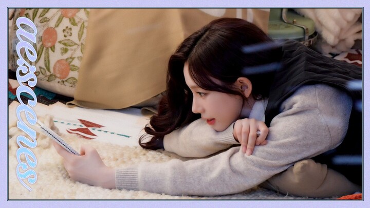 【aespa】[ae:scenes] It was my first camping trip, so it was really fun ⛺🧶 | aespa KARINA NORDISK Behi