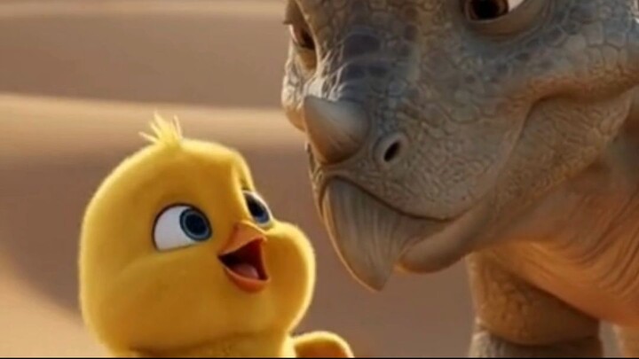 Yellow Chick and the Adventure in the Dinosaurs’ Desert