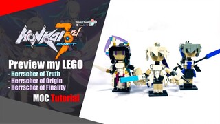 LEGO Herrscher of Truth, Herrscher of Origin & Herrscher of Finality Chibi MOC Build | Somchai Ud