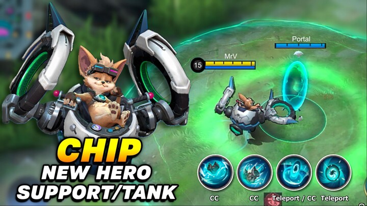 CHIP New Support/Tank Hero - Madaming CC at Teleport