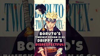 Boruto's New TIMESKIP Design Is So Drippy It's Disrespectful! #anime #boruto #naruto
