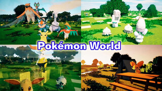 Trailer Pokemon bản MC? Dùng Minecraft tái hiện "Vũ trụ Pokemon"