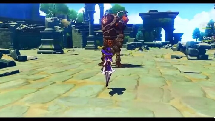 một đoạn trong bài rap genshin