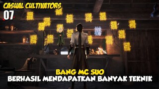 OTW Mempelajari Banyak Teknik Bersama Kakek Hijau - King Of Casual Cultivators Episode 7