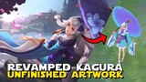 REVAMPED KAGURA IS ALMOST HERE! | UNFINISHED ARTWORK IS SO CUTE AND ELEGANT! | MOBILE LEGENDS UODARE