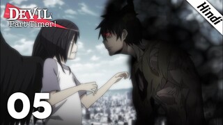 The Devil is a Part-Timer Episode 5 (Hindi) | The Devil and the Hero Save Sasazuka