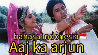 film _ jack yudhik_ India_ aaj ka Arjun _ Amitabha Bachchan _ jaya Prada _ amrish Puri _ bhs Indones