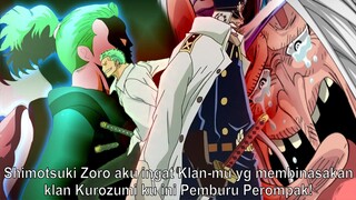 SHIMOTSUKI ZORO VS KUROZUMI SHILIEW? PERTARUNGAN TAKDIR SAMURAI WANO! - ONE PIECE 1008+ (Teori)