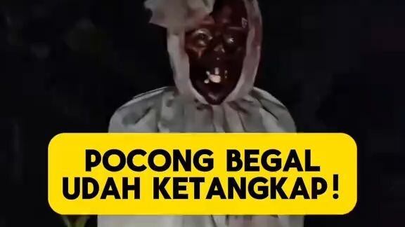 Pocong Begal Ketangkep ini Cirinya