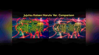 JUJUTSU KAISEN NARUTO VERSION